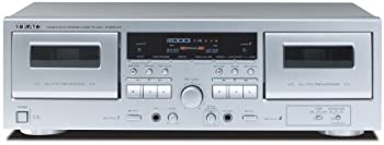 【中古】TEAC ダブルオートリバースカセットデッキ シルバー W-890RMK2-S