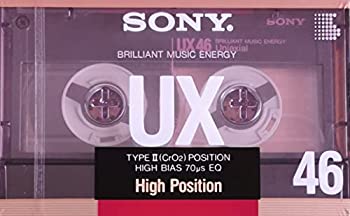 【中古】ソニー カセットテープ ハイポジ UX 46分 デジタル対応 シャープな高域音 UX 46
