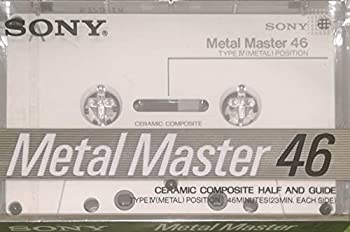 【中古】Sony メタルテープ Metal Master 46分 トランジェントテクノロジー METAL-MST 46