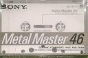 【中古】Sony メタルテープ Metal Master 46分 トランジェントテクノロジー METAL-MST 46【メーカー名】【メーカー型番】【ブランド名】ソニー(SONY)【商品説明】Sony メタルテープ Metal Master 46分 トランジェントテクノロジー METAL-MST 46こちらの商品は中古品となっております。 画像はイメージ写真ですので 商品のコンディション・付属品の有無については入荷の度異なります。 買取時より付属していたものはお付けしておりますが付属品や消耗品に保証はございません。 商品ページ画像以外の付属品はございませんのでご了承下さいませ。 中古品のため使用に影響ない程度の使用感・経年劣化（傷、汚れなど）がある場合がございます。 また、中古品の特性上ギフトには適しておりません。 当店では初期不良に限り 商品到着から7日間は返品を受付けております。 他モールとの併売品の為 完売の際はご連絡致しますのでご了承ください。 プリンター・印刷機器のご注意点 インクは配送中のインク漏れ防止の為、付属しておりませんのでご了承下さい。 ドライバー等ソフトウェア・マニュアルはメーカーサイトより最新版のダウンロードをお願い致します。 ゲームソフトのご注意点 特典・付属品・パッケージ・プロダクトコード・ダウンロードコード等は 付属していない場合がございますので事前にお問合せ下さい。 商品名に「輸入版 / 海外版 / IMPORT 」と記載されている海外版ゲームソフトの一部は日本版のゲーム機では動作しません。 お持ちのゲーム機のバージョンをあらかじめご参照のうえ動作の有無をご確認ください。 輸入版ゲームについてはメーカーサポートの対象外です。 DVD・Blu-rayのご注意点 特典・付属品・パッケージ・プロダクトコード・ダウンロードコード等は 付属していない場合がございますので事前にお問合せ下さい。 商品名に「輸入版 / 海外版 / IMPORT 」と記載されている海外版DVD・Blu-rayにつきましては 映像方式の違いの為、一般的な国内向けプレイヤーにて再生できません。 ご覧になる際はディスクの「リージョンコード」と「映像方式※DVDのみ」に再生機器側が対応している必要があります。 パソコンでは映像方式は関係ないため、リージョンコードさえ合致していれば映像方式を気にすることなく視聴可能です。 商品名に「レンタル落ち 」と記載されている商品につきましてはディスクやジャケットに管理シール（値札・セキュリティータグ・バーコード等含みます）が貼付されています。 ディスクの再生に支障の無い程度の傷やジャケットに傷み（色褪せ・破れ・汚れ・濡れ痕等）が見られる場合がありますので予めご了承ください。 2巻セット以上のレンタル落ちDVD・Blu-rayにつきましては、複数枚収納可能なトールケースに同梱してお届け致します。 トレーディングカードのご注意点 当店での「良い」表記のトレーディングカードはプレイ用でございます。 中古買取り品の為、細かなキズ・白欠け・多少の使用感がございますのでご了承下さいませ。 再録などで型番が違う場合がございます。 違った場合でも事前連絡等は致しておりませんので、型番を気にされる方はご遠慮ください。 ご注文からお届けまで 1、ご注文⇒ご注文は24時間受け付けております。 2、注文確認⇒ご注文後、当店から注文確認メールを送信します。 3、お届けまで3-10営業日程度とお考え下さい。 　※海外在庫品の場合は3週間程度かかる場合がございます。 4、入金確認⇒前払い決済をご選択の場合、ご入金確認後、配送手配を致します。 5、出荷⇒配送準備が整い次第、出荷致します。発送後に出荷完了メールにてご連絡致します。 　※離島、北海道、九州、沖縄は遅れる場合がございます。予めご了承下さい。 当店ではすり替え防止のため、シリアルナンバーを控えております。 万が一すり替え等ありました場合は然るべき対応をさせていただきます。 お客様都合によるご注文後のキャンセル・返品はお受けしておりませんのでご了承下さい。 電話対応はしておりませんので質問等はメッセージまたはメールにてお願い致します。