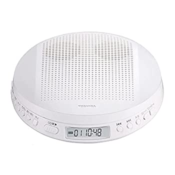 【中古】東芝エルイートレーディング TY-P20-W(ホワイト) CDプレーヤー ステレオスピーカー搭載