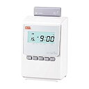 【中古】(非常に良い)マックス タイムレコーダー 1日4回印字 簡易月間集計機能付き 電波時計搭載 ER-110S5W