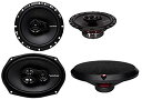 【中古】Rockford Fosgate R169X3 6x9 260W 3 Way + R165X3 6.5 3 Way Car Speakers Coaxial by Rockford Fosgate