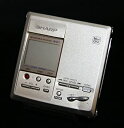 【中古】SHARP シャープ MD-MT831-S シルバー ポータブルMDレコーダー (小型MDプレイヤー/再生/録音)