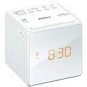 【中古】ソニー クロックラジオ ICF-C1 : FM/AM/ワイドFM対応 おやすみタイマー ホワイト ICF-C1 W(2)