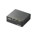 【中古】スイッチングハブ 5ポート ギガビット プラスチック 電源外付けモデル 壁掛け可能 省電力 EU RoHS指令準拠 ブラック
