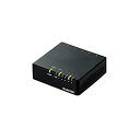 【中古】(非常に良い)エレコム スイッチングハブ 5ポート 10/100Mbps AC電源 EHC-F05PA-B