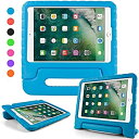 【中古】iPad 2018 2017 ケース アイパッド 2017 9.7 ipad air2 ipad air キッズ 超軽量 耐衝撃 スタンド ハンドル付き...