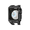 【中古】エレコム Apple Watch ケース 42mm ZEROSHOCK ブラック AW-42ZEROBK