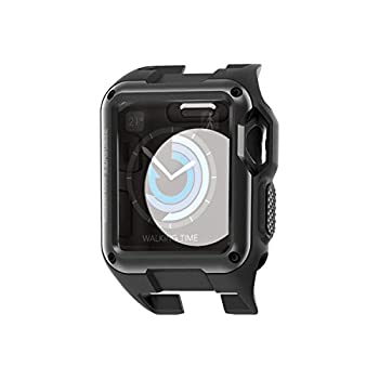 【中古】エレコム Apple Watch ケース 42mm ZEROSHOCK ブラック AW-42ZEROBK