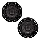 【中古】(非常に良い)Rockford Fosgate PS3 8インチ 300W 浅いマウント 4オーム DVC サブウーファー P3SD4-8 (2パック)