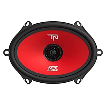 【中古】（非常に良い）MTX ターミネーター 68 5 x 7インチ スピーカーペア 55ワット RMS電源機能付き