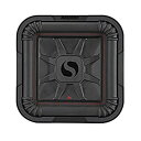 【中古】KICKER 46L7T102 カーオーディオ L7T シャローマウント 10インチ サブスクエア L7サブウーファー L7T102