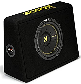 【中古】Kicker TCWC10 カーオーディオ CompC 10インチ トラック サブボックス エンクロージャ 4 Ohm 44TCWC102 (リニュー)