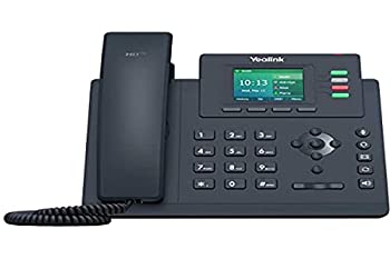 Yealink T33G IP電話 4 VoIPアカウント2.4インチカラーディスプレイ デュアルポートギガビットイーサネット802.3af PoE電源アダプターは含まれま
