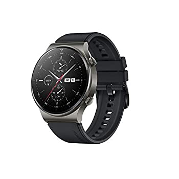 【中古】HUAWEI(ファーウェイ) Watch GT2 Pro 46mm スマートウォッチ 2週間長時間バッテリー ワイヤレス充電 血中酸素レベル測定機能 ..