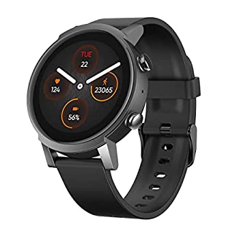 【中古】TicWatch E3 Wear OS by Google スマートウォッチ Snapdragon Wear 4100 電話発着信/LINE通知 GPS内蔵 睡眠トラッキング IP68防水 軽量 iOS/Andr