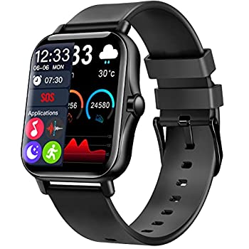 【中古】スマートウォッチ 通話機能付き 「音楽再生 1.70インチ大画面」 smart watch 腕時計 Bluetooth5.2 活動量計 3D動態文字盤 メンズ レディース ス