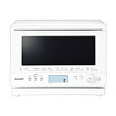 【中古】(非常に良い)SHARP シャープ 過熱水蒸気オーブンレンジ 26L 2段調理 PLAINLYシリーズ ホワイト系 RE-WF263-W