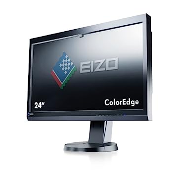 【中古】EIZO ColorEdge 24型カラーマネジメント液晶モニター 1920×1200 DVI-I DisplayPort HDMI ブラック ColorEdge CX240