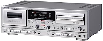 【中古】TEAC CDレコーダー/カセットデッキ シルバー AD-RW950-S