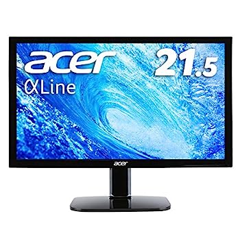 【中古】Acer モニター AlphaLine KA220HQbid 21.5インチ TN 非光沢 フルHD HDMI DVI D-Sub ブルーライト軽減 VESAマウント対応