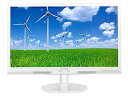 【中古】(非常に良い)Philips 21.5型ワイド液晶ディスプレイ ホワイト 5 221S6QHAW/11(2)