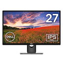 【中古】Dell モニター 27インチ 超広視野角 スリムベゼル/フルHD/IPS 非光沢/ブルーライト軽減/FreeSync/HDMI,D-Sub/3年 SE2717H