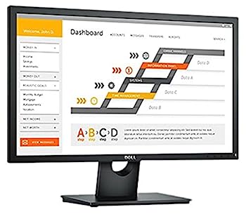 【中古】(非常に良い)Dell 24 Monitor | E2417h - 60.5cm(23.8") Black, Eur
