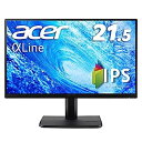 yÁziɗǂjAcer j^[ fBXvC AlphaLine 21.5C` ET221Qbmi tHD IPS t[X HDMI D-Sub Xs[J[ u[Cgy VESAΉ