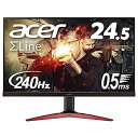 yÁzAcer Q[~Oj^[ SigmaLine 24.5C` KG251QIbmiipx 0.5ms(GTG) 240Hz TN tHD FreeSync t[X HDMI Xs[J[ u[