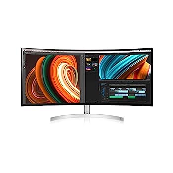 【中古】（非常に良い）LG 34WK95C-W 34 Inch Curved UltraWide QHD Nano IPS Monitor with VESA Displ..