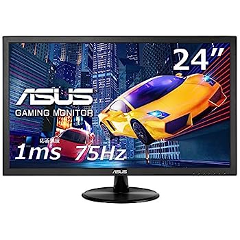 šASUS ߥ󥰥˥ VP248H 24/եHD/1ms/75Hz/HDMI,D-Sub/֥롼饤ȷڸ/եåե꡼/VESAб/ԡ/3ǯ