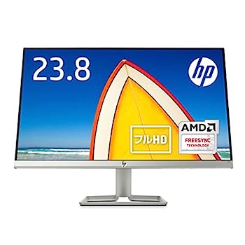 【中古】HP モニター 23.8インチ ディスプレイ フルHD 非光沢IPSパネル 超薄型 省スペース スリムベゼル HP 24f ブラック （型番：2XN60AA#ABJ）