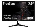 yÁzJN-24GT240FHDR [240Hz 1ms 24^ChFHD HDRΉLEDtQ[~Oj^[ FreeSync]