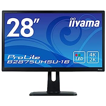 【中古】（非常に良い）マウスコンピューター iiyama 4K モニター ディスプレイ B2875UHSU-B1B (28型/1ms(ゲーム向け)/TN非光沢/4K/DP,HDMI,DVI-D,D-Sub/昇降多機能スタンド)【メーカー名】【メーカー型番】【ブランド名】マウスコンピューター(Mouse Computer)【商品説明】マウスコンピューター iiyama 4K モニター ディスプレイ B2875UHSU-B1B (28型/1ms(ゲーム向け)/TN非光沢/4K/DP,HDMI,DVI-D,D-Sub/昇降多機能スタンド)こちらの商品は中古品となっております。 画像はイメージ写真ですので 商品のコンディション・付属品の有無については入荷の度異なります。 買取時より付属していたものはお付けしておりますが付属品や消耗品に保証はございません。 商品ページ画像以外の付属品はございませんのでご了承下さいませ。 中古品のため使用に影響ない程度の使用感・経年劣化（傷、汚れなど）がある場合がございます。 また、中古品の特性上ギフトには適しておりません。 当店では初期不良に限り 商品到着から7日間は返品を受付けております。 他モールとの併売品の為 完売の際はご連絡致しますのでご了承ください。 プリンター・印刷機器のご注意点 インクは配送中のインク漏れ防止の為、付属しておりませんのでご了承下さい。 ドライバー等ソフトウェア・マニュアルはメーカーサイトより最新版のダウンロードをお願い致します。 ゲームソフトのご注意点 特典・付属品・パッケージ・プロダクトコード・ダウンロードコード等は 付属していない場合がございますので事前にお問合せ下さい。 商品名に「輸入版 / 海外版 / IMPORT 」と記載されている海外版ゲームソフトの一部は日本版のゲーム機では動作しません。 お持ちのゲーム機のバージョンをあらかじめご参照のうえ動作の有無をご確認ください。 輸入版ゲームについてはメーカーサポートの対象外です。 DVD・Blu-rayのご注意点 特典・付属品・パッケージ・プロダクトコード・ダウンロードコード等は 付属していない場合がございますので事前にお問合せ下さい。 商品名に「輸入版 / 海外版 / IMPORT 」と記載されている海外版DVD・Blu-rayにつきましては 映像方式の違いの為、一般的な国内向けプレイヤーにて再生できません。 ご覧になる際はディスクの「リージョンコード」と「映像方式※DVDのみ」に再生機器側が対応している必要があります。 パソコンでは映像方式は関係ないため、リージョンコードさえ合致していれば映像方式を気にすることなく視聴可能です。 商品名に「レンタル落ち 」と記載されている商品につきましてはディスクやジャケットに管理シール（値札・セキュリティータグ・バーコード等含みます）が貼付されています。 ディスクの再生に支障の無い程度の傷やジャケットに傷み（色褪せ・破れ・汚れ・濡れ痕等）が見られる場合がありますので予めご了承ください。 2巻セット以上のレンタル落ちDVD・Blu-rayにつきましては、複数枚収納可能なトールケースに同梱してお届け致します。 トレーディングカードのご注意点 当店での「良い」表記のトレーディングカードはプレイ用でございます。 中古買取り品の為、細かなキズ・白欠け・多少の使用感がございますのでご了承下さいませ。 再録などで型番が違う場合がございます。 違った場合でも事前連絡等は致しておりませんので、型番を気にされる方はご遠慮ください。 ご注文からお届けまで 1、ご注文⇒ご注文は24時間受け付けております。 2、注文確認⇒ご注文後、当店から注文確認メールを送信します。 3、お届けまで3-10営業日程度とお考え下さい。 　※海外在庫品の場合は3週間程度かかる場合がございます。 4、入金確認⇒前払い決済をご選択の場合、ご入金確認後、配送手配を致します。 5、出荷⇒配送準備が整い次第、出荷致します。発送後に出荷完了メールにてご連絡致します。 　※離島、北海道、九州、沖縄は遅れる場合がございます。予めご了承下さい。 当店ではすり替え防止のため、シリアルナンバーを控えております。 万が一すり替え等ありました場合は然るべき対応をさせていただきます。 お客様都合によるご注文後のキャンセル・返品はお受けしておりませんのでご了承下さい。 電話対応はしておりませんので質問等はメッセージまたはメールにてお願い致します。