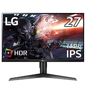 【中古】LG ゲーミング モニター 27GL650F-B 27インチ/144Hz/HDR/フルHD/IPS非光沢/1ms(MBR)/G-SYNC Compatible/HDMI×2,DP/ピボット,高さ調節/3年安心・ 【中古】LG ゲーミング モニター 27GL650F-B 27インチ/144Hz/HDR/フルHD/IPS非光沢/1ms(MBR)/G-SYNC Compatible/HDMI×2,DP/ピボット,高さ調節/3年安心・