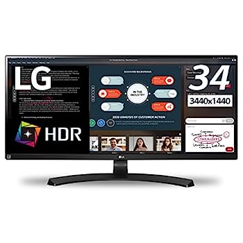 【中古】LG モニター ディスプレイ 34WL750-B 34インチ/ウルトラワイド(3440×1440)/IPS 非光沢/HDR/HDMI×2,DisplayPort×1/高さ調節