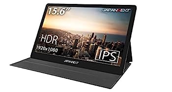 【中古】15.6インチ モバイルモニター JAPANNEXT 15.6型 フルHD 1920x1080 10点タッチパネル機能 薄型モバイルディスプレイ Type-C/min iHDMI スタンドカ