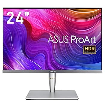 【中古】ASUS 24インチ クリエイター向けモニター ProArt PA24AC (3/IPS/WUXGAモニター/VESA HDR 400/400 cd//8bitカラー/SRGB100%/ハードウェアキャリ