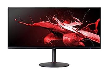 【中古】Acer Nitro XV340CK Pbmiipphzx 34??? QHD (3440 x 1440) IPS ????????? AMD Radeon FREESYNC?144Hz?1ms VRB?HDR10???????? (?????????×2?HDMI