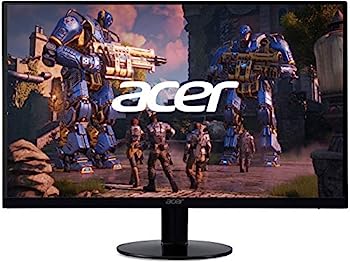 【中古】Acer SB240Y Bbix 23.8インチ フルHD (1920 x 1080) 超薄型ゼロフレーム IPSモニター AMD Radeon FREESYNCテクノロジーと1ms VRB (HDMIポート&VG 1