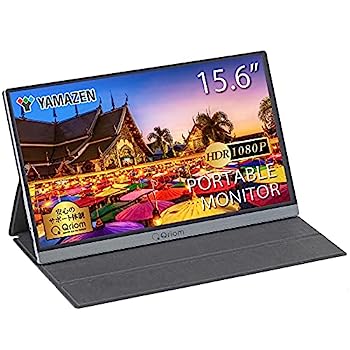 【中古】(非常に良い)山善 モバイルモニター 15.6インチ モバイルディスプレイ 1080P 1670万色 日本設計 Type-C/HDMI-mini ブルーライト機能 IPSパネル ゲームモード 【中古】(非常に良い)山善 モバイルモニター 15.6インチ モバイルディスプレイ 1080P 1670万色 日本設計 Type-C/HDMI-mini ブルーライト機能 IPSパネル ゲームモード