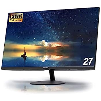 【中古】（非常に良い）アイリスオーヤマ モニター 液晶ディスプレイ 27インチ ゲーミングモニター 液晶モニター ブラック RLD-27AF-B