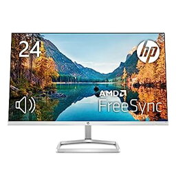 【中古】HP モニター M24fwa 23.8インチ フルHD 超薄型 非光沢IPSパネル スピーカー内蔵 背面ホワイト 3年 (型番：34Y23AA-AAAB)