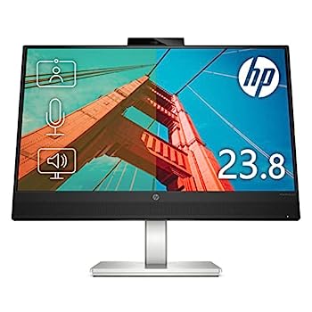 楽天IINEX【中古】HP モニター 23.8インチ Webcam&スピーカー内蔵 ディスプレイ フルHD 非光沢IPSパネル 超薄型 省スペース スリムベゼル HP M24 Webcamディスプレ