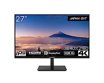 【中古】(非常に良い)JAPANNEXT 4K HDR対応 27インチ JN-IPS2706UHDR HDMI DP sRGB100% IPS 【中古】(非常に良い)JAPANNEXT 4K HDR対応 27インチ JN-IPS2706UHDR HDMI DP sRGB100% IPS