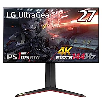 【中古】(非常に良い)LG ゲーミングモニター UltraGear 27GP95R-B 27インチ/4K/Nano IPS/1ms(GtoG)/144Hz/HDMI 2.1対応/G-SYNC Compatible,FreeSync Premium Pro/Vesa 【中古】(非常に良い)LG ゲーミングモニター UltraGear 27GP95R-B 27インチ/4K/Nano IPS/1ms(GtoG)/144Hz/HDMI 2.1対応/G-SYNC Compatible,FreeSync Premium Pro/Vesa
