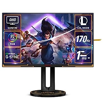 【中古】AOC ゲーミングモニター League of Legendsコラボレーションモデル AG275QXL/11 (27インチ/ゲーミング/170Hz/1ms/WQHD/Fast IPS/昇降/スイーベル 【中古】AOC ゲーミングモニター League of Legendsコラボレーションモデル AG275QXL/11 (27インチ/ゲーミング/170Hz/1ms/WQHD/Fast IPS/昇降/スイーベル