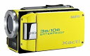 【中古】(非常に良い)SANYO ハイビジョン 防水デジタルムービーカメラ Xacti (ザクティ) DMX-WH1 イエロー DMX-WH1(Y)